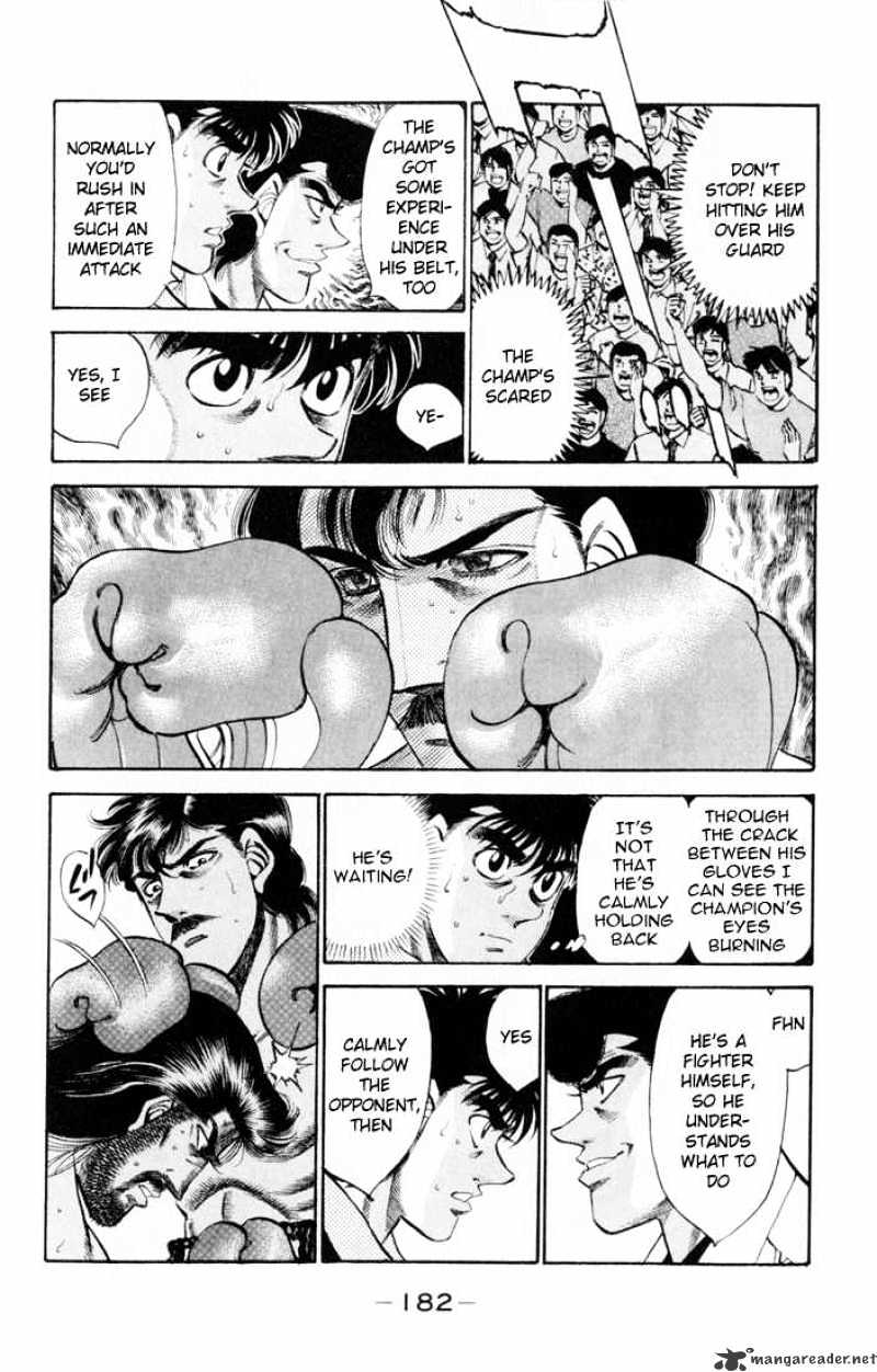 Hajime no Ippo: Fighting Spirit, Chapter 334 image 06